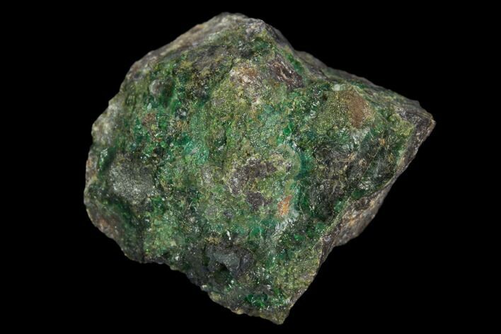 Fibrous Malachite Crystal Cluster - Mexico #126959